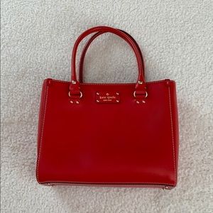 Red Kate Spade Satchel bag